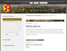Tablet Screenshot of immenro.de